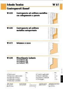 Scheda tecnica W61 - foto