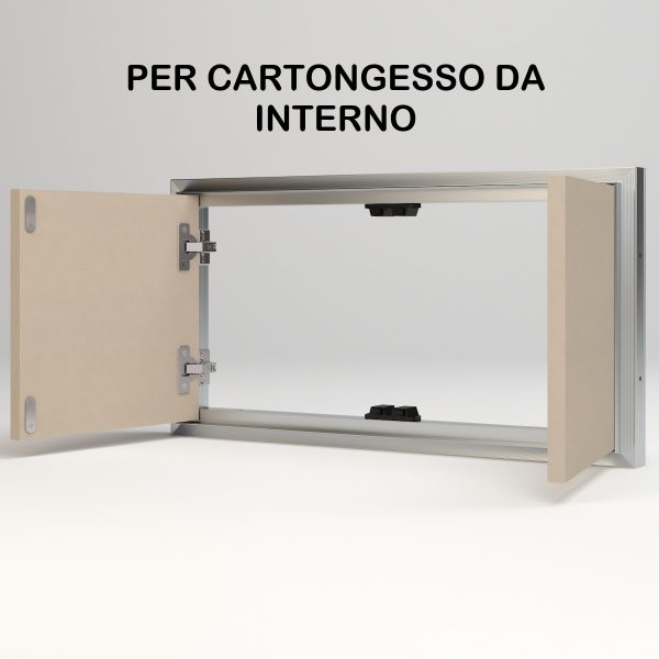 Doppia-Anta-cartongesso-interno - ispezione-apertura-parete