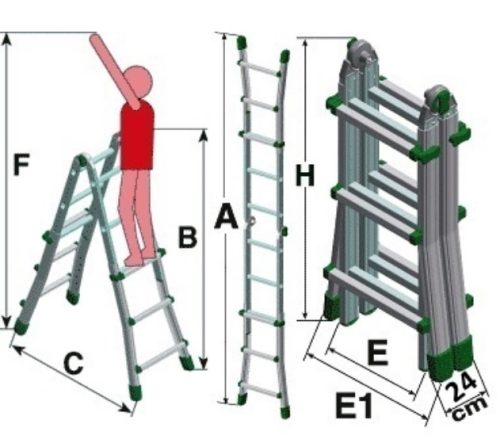 dimensioni scala briko 3+3