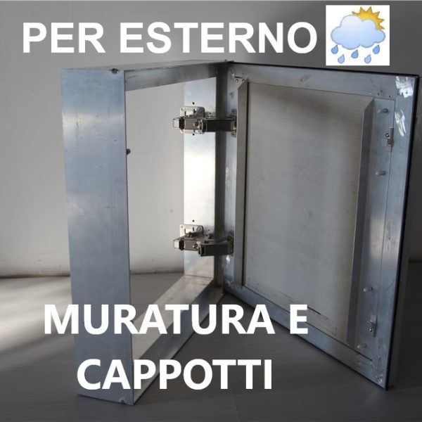 ispezione per muro esterno