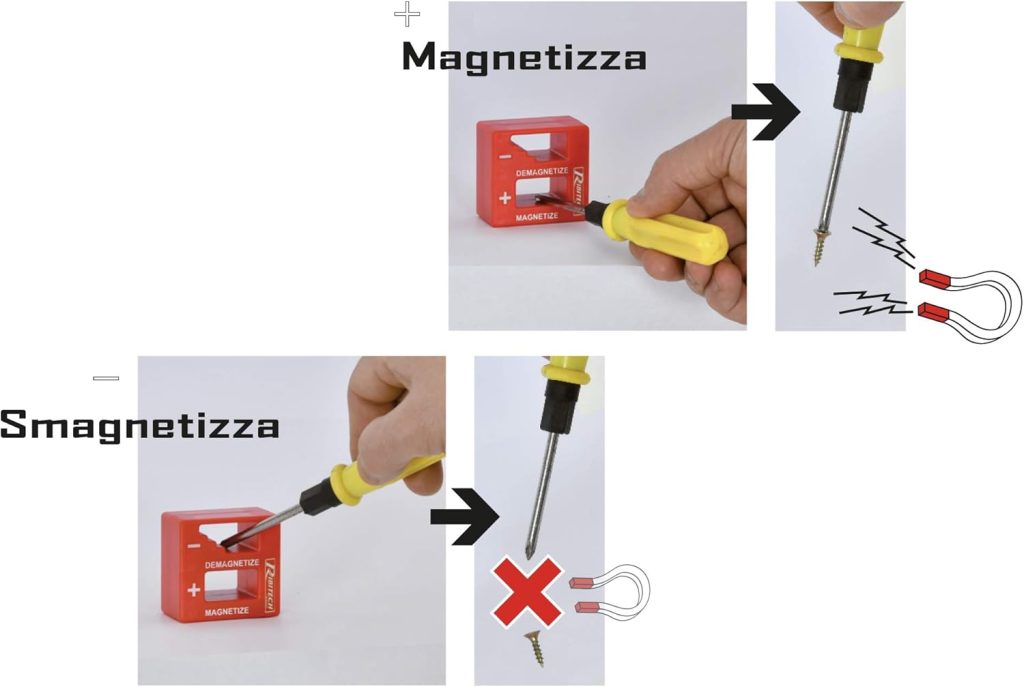 come rendere magnetico un cacciavite